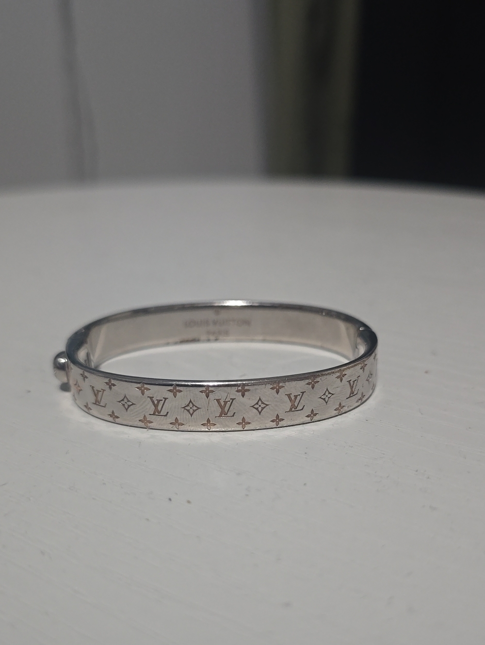 Louis Vuitton Nanogram Silver Monogram